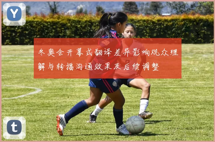 冬奥会开幕式翻译差异影响观众理解与转播沟通效果及后续调整